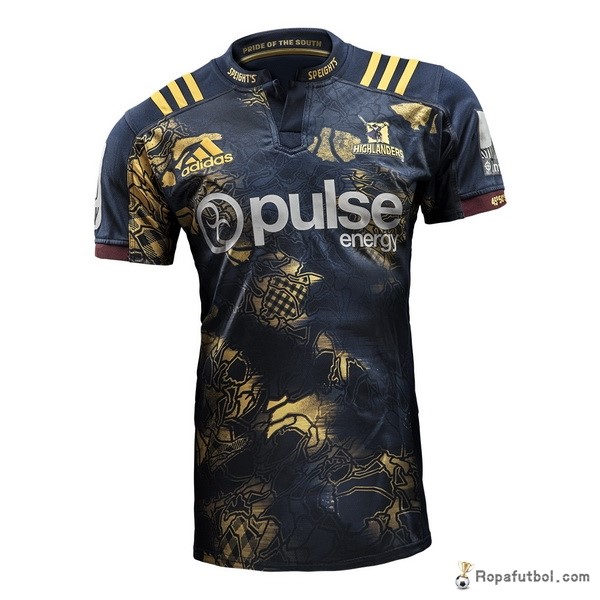 Camiseta Rugby Highlanders Territorio 2017 Azul